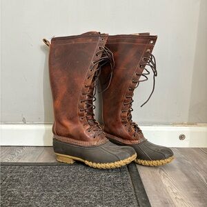 L.L. Bean Brown Duck Boots